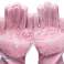 SILICONE KITCHEN CABIN WASHING GLOVES SKU:074-A (stock in Poland) image 1