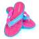 Aqua-Speed Bali Roze-Blauwe Slippers 03 479 03 479 foto 1