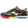 Joma Top Flex 2101 IN футбольные бутсы черно-желто-синие изображение 6