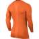 Vīriešu Nike Pro Cool kompresijas LS Top oranžā 703088 815 703088 815 attēls 8