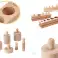 Weights, cylinders, wooden montessori sorter image 8