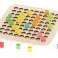 Educational set learning to count multiplication table up to 100 round image 10