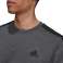 Herren Sweatshirt adidas Essentials Fleece grau H12166 H12166 Bild 8