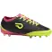Botas de fútbol Gedo Calzsol FG negro-amarillo-rosa 1602 CALZSOL 1602 fotografía 3