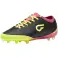 Botas de fútbol Gedo Calzsol FG negro-amarillo-rosa 1602 CALZSOL 1602 fotografía 12