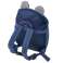 Preschooler's backpack children's backpack navy blue bear image 1