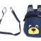 Mochila infantil mochila crianças mochila urso azul marinho foto 3