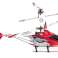 RC daljinski upravljalnik helikopter SYMA S107H 2.4GHz RTF rdeča fotografija 4