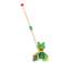 Pusher on a stick wooden walking frog image 3
