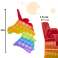 Sensory Toy Push Bubble Pop Fidget Toy Unicorn Rainbow fotografía 2