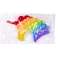 Sensory Toy Push Bubble Pop Fidget Toy Unicorn Rainbow fotografía 3