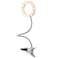 RING LED Selfie Make-up Schreibtischlampe 10cm Clip Bild 3