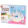 Disegno di Puzzle 3D da colorare castello 38el. foto 6