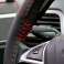 Steering wheel cover made of one piece of leather image 6