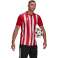 Men's t-shirt adidas Striped 21 Jersey red & white GN7624 GN7624 image 5