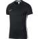 Nike Dri-FIT Academy SS para hombre Top blanco y negro AJ9996 010 AJ9996 010 fotografía 2