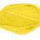 Jouets panier à linge en maille jaune pliable photo 2