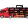 Грузовик-транспортер пусковая установка грузовика в чемодане 7 автомобилей 13 люков пожарная команда 57см XXL изображение 8