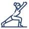 Illustrerade kort Yoga bild 3