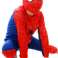 Spiderman-puku koko S 95-110cm kuva 1