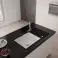 Single-chamber glass sink black Drum image 4