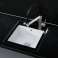 Single-chamber glass sink black Heet image 4