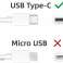 USB-Kabel - Typ C 2A Schnellladung 1m AAA-Qualität Android Bild 1