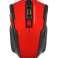 AK303C RED WIRELESS GAMING MOUSE image 1