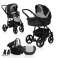Bebebi Fizzy | 3 in 1 Kombi Kinderwagen | Hartgummireifen Bild 1