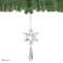 Χριστουγεννιάτικη νιφάδα χιονιού CA0077 - Διαφανής - 6,5 cm εικόνα 2