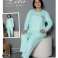 Ensemble pyjama femme interlock manches longues grandes tailles photo 3