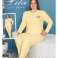 Ensemble pyjama femme interlock manches longues grandes tailles photo 1