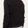 Dámsky otvorený sveter - čierny - veľkosti malé do XXL - 100% bavlna fotka 1