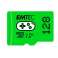EMTEC 128GB microSDXC UHS-I U3 V30 žaidimų atminties kortelė (Žalia) nuotrauka 4