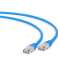 CableXpert cablu de rețea Cat6a S / FTP S-STP Albastru - Cablu - Rețea PP6A-LSZHCU-B-1M fotografia 5