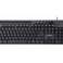 "Gembird" daugialypės terpės klaviatūra su telefono stovu juoda JAV išdėstymas KB-UM-108 nuotrauka 2