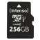 Intenso microSD kortelė UHS-I Premium - 256 GB - MicroSD - 10 klasė - UHS-I - 45 MB/s - 1 klasė (U1) nuotrauka 2