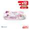 Newborn Giggles Pack of 120 Wet Wipes for Babies (3x40) - Paraben Free image 2