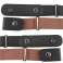 BQ53D BELT WITHOUT BUCKLE FOR TROUSERS BROWN image 7