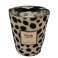 Velas con fragancia de piel sintética Fuur XL con estampado animal fotografía 2