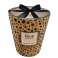 Velas con fragancia de piel sintética Fuur XL con estampado animal fotografía 3