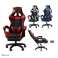 Gaming chair PC chair Office chair with footrest image 1