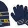 Bob Esponja Azul Marino, Negro, Gris Sombrero y Guantes de Invierno de 2 Piezas - 67 Juegos Disponibles fotografía 3