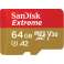 SanDisk microSDXC 64 Go Extreme V30 UHS-I U3 Cl10 SDSQXA2-064G-GN6MA photo 5