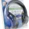 AUDIO COMPATIBLE ON-EAR HEADPHONES BLUES EH136B image 2