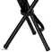 Silla de viaje triangular plegable de pesca azul marino CS0010 fotografía 2