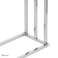 Porte-serviette de salle de bain 3-bras argent, bambou HG0025 photo 2
