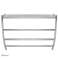 Badetuchhalter 3-armig silber TS0006 Bild 1