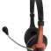 WIRED HEADPHONES WITH MICROPHONE ROOSTER EH158R image 2