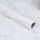 Фольга рулонная самоклеящаяся шпонированная обои белый мрамор магнолия 1 22х50м изображение 1